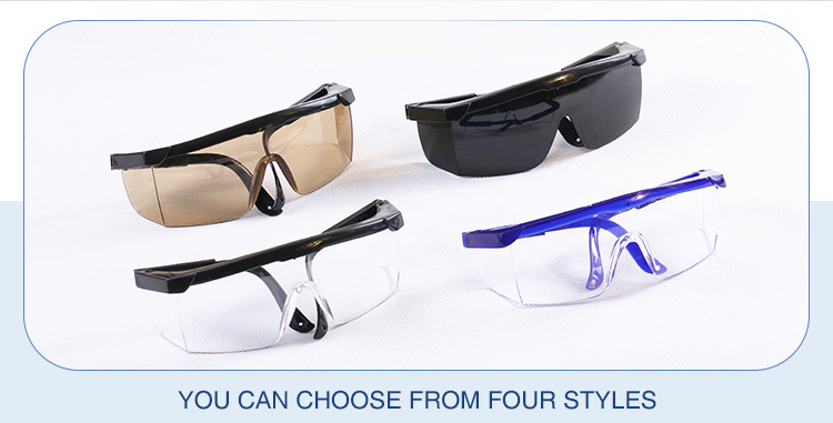 Safety Goggle with Brown Lenses