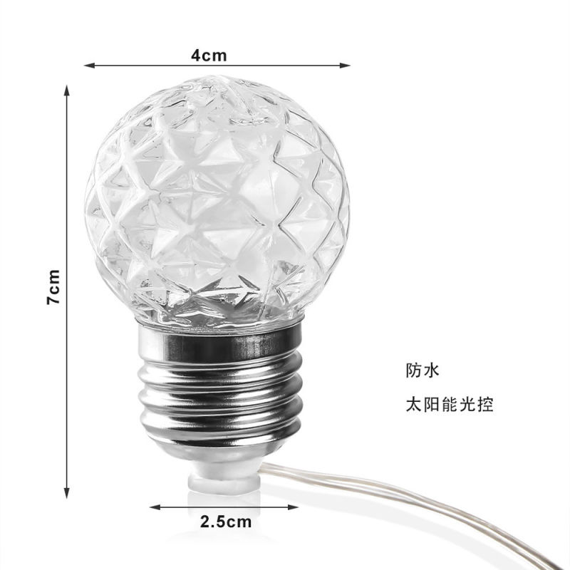 Solar Powered Lights 10 Bulb Solar Bulb Ce RoHS Certificated China Maker for Costco