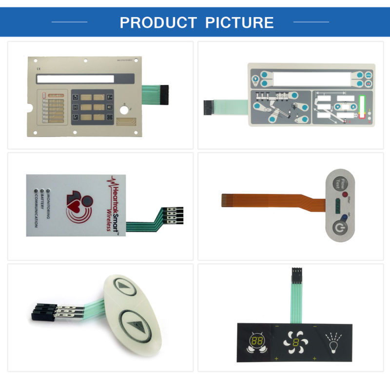 Low Price Pet Membrane Switch Overlay Graphic for Decoder