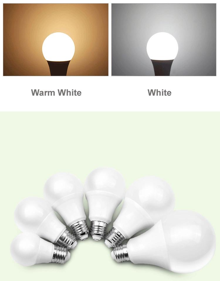 High Efficiency Bio Light Soft Light Comfortable Light LED Bulb with Non Dark Pot Anti-Glare Friendly to Human Eyes