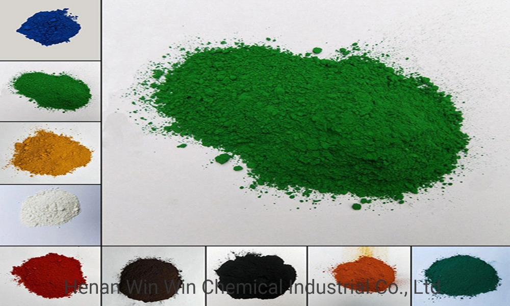 Direct Supply and Paint Iron Oxide Red/Blue/Black/Yellow/Green/Brown