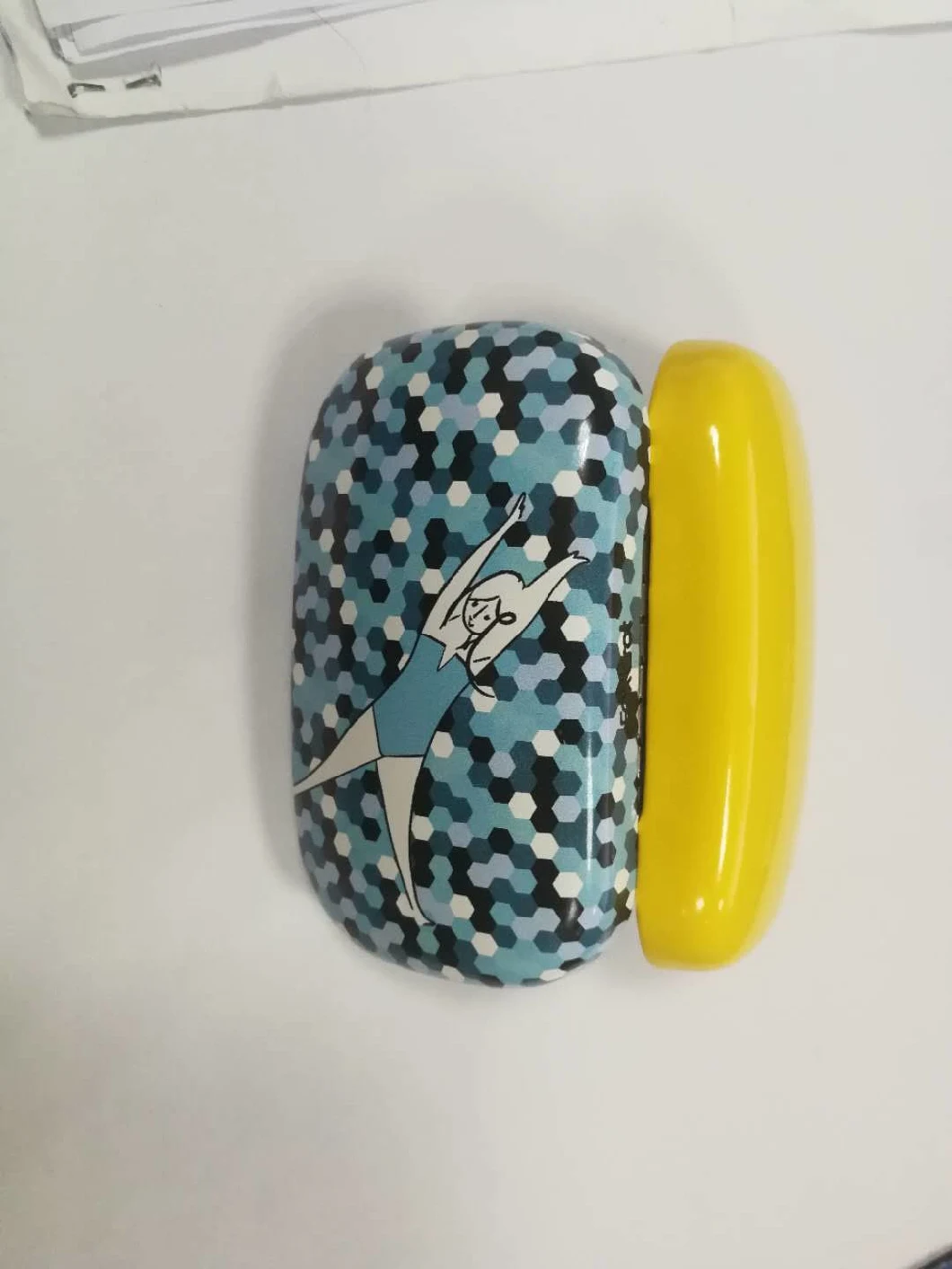 Swimming Pool Girl Lens Contact Case PU Cover