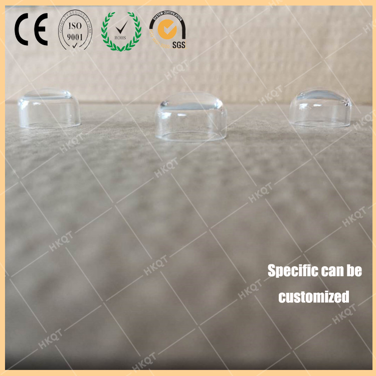 LED UV Lens Glass 6mm Fused Silica Lenses 10mm Quartz Lenses
