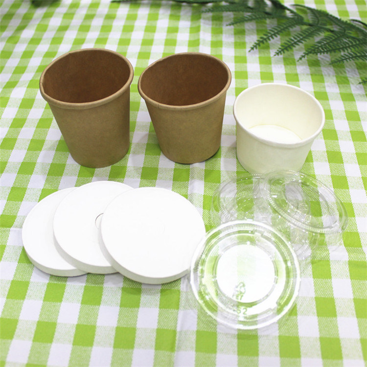 Degradable Disposable Food Grade White Paper Souffle Sauce Portion Cup White