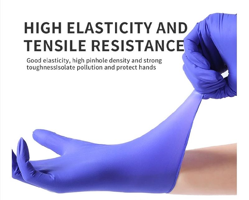 Protective Disposable Safety Medical Examination Nitrile Gloves
