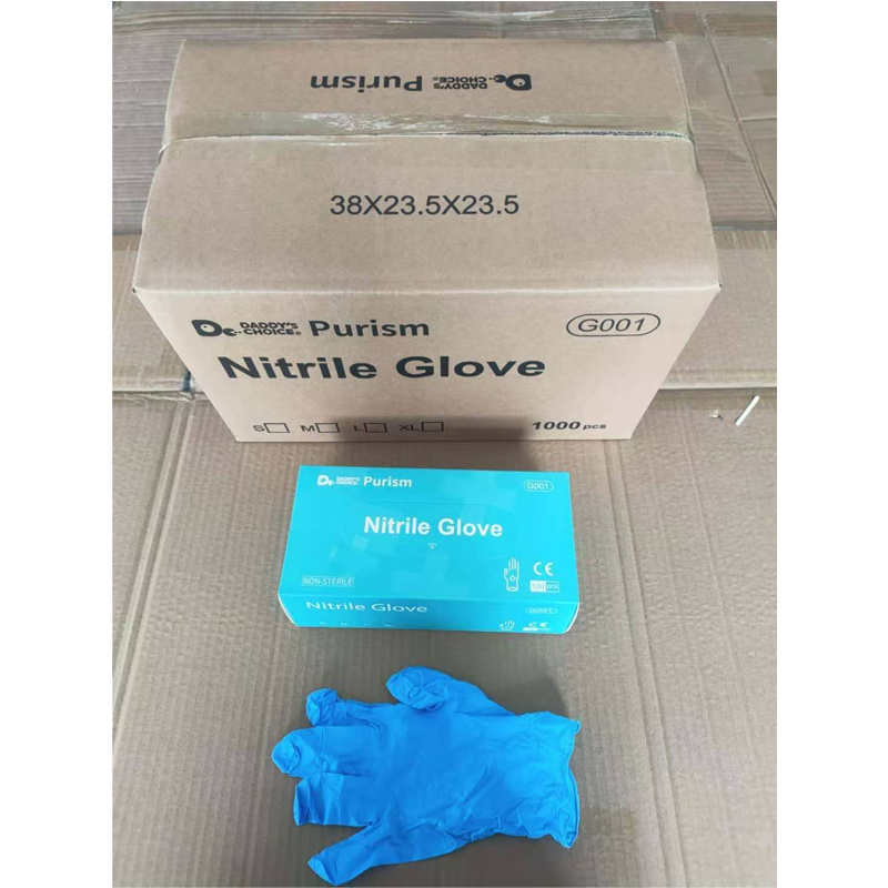 CE ISO FDA Certificate Disposable Nitrile Working Gloves Medical Examination Glove