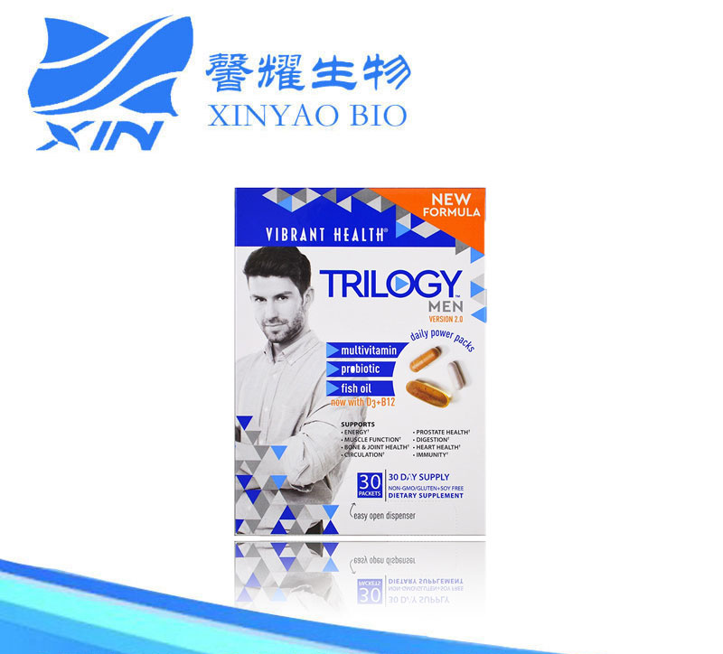 Vibrant Health, Trilogy Men, Daily Power Packs, Version 2.0, 30 Packets
