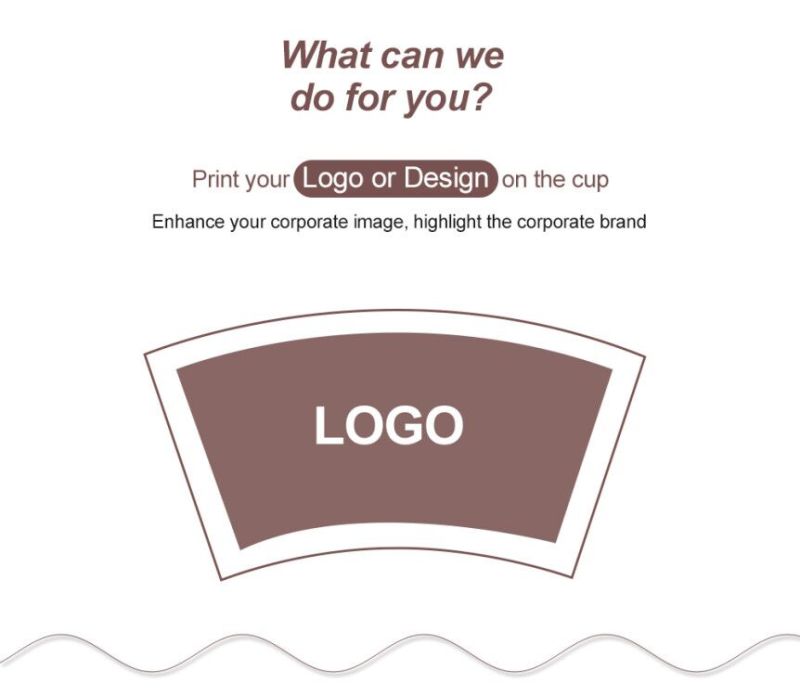 Costco Walmart Sells Single Wall Paper Coffee and Tea Cups Logo Printing