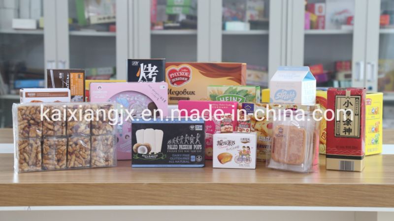Automatic Plastic/Contact Lenses Cartoning Box Packing Machine