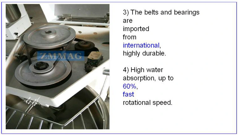 75kg Double-Speed Best Selling Prices Spiral Mixer Machine Prices Italy (ZMH-75)