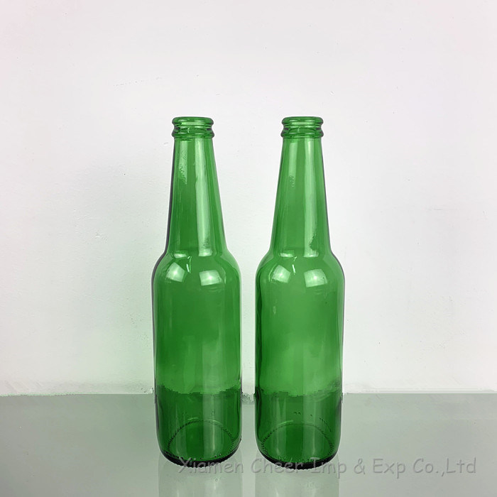 China Supplier High Quality Emerald Green 640ml Glass Beer Bottles