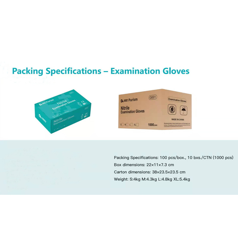 Medical Examination Gloves for Cleaning Nitrile Exam Gloves