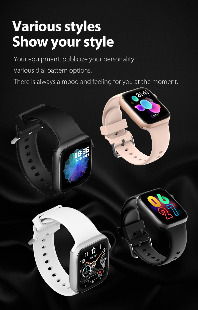 High Quality Daily Activity Monitoring with Bluetooth Smart Watch Phone