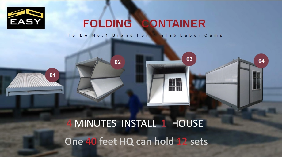 Prefab Low Cost Steel Structure Folding Container House Near Me