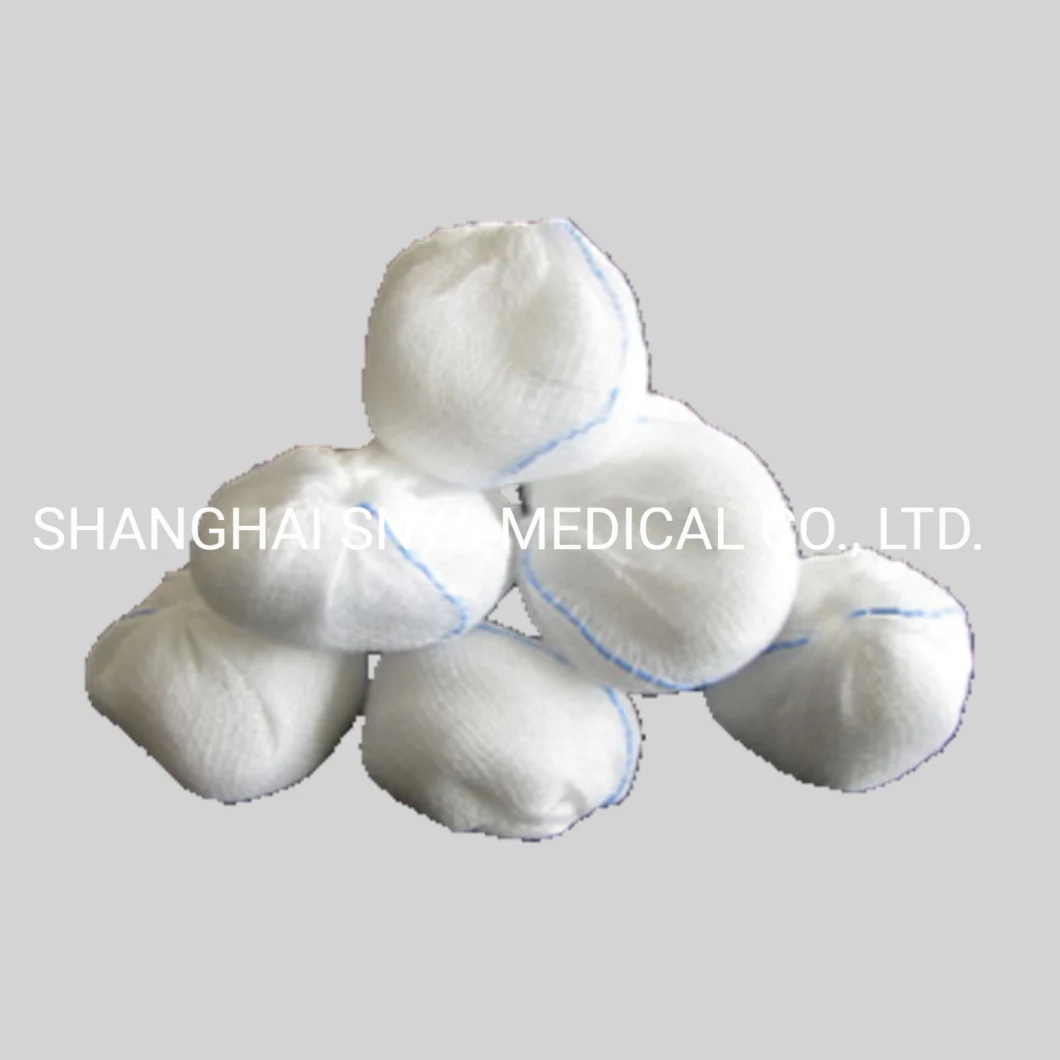 Medical Disposable Hospital Surgical Dressing Non Sterile Colored Absorbent Cotton Ball