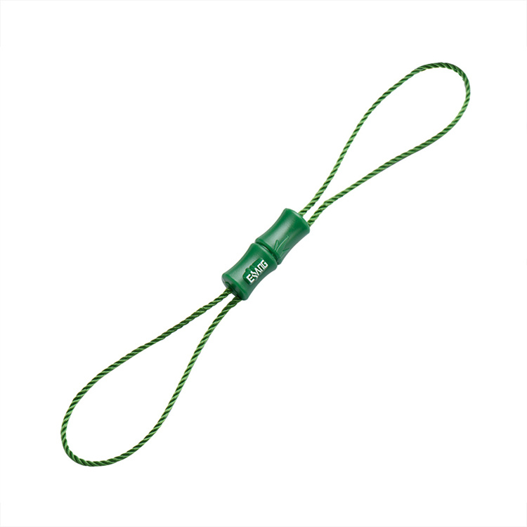 Custom Plastic Hang Tag String Tag Garment Seal Tags for Clothing (DL108-1)