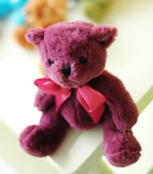 Colorful Soft Stuffed Plush Teddy Bear Toy
