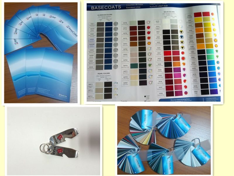 Innocolor Chromatic Color Chips for Automotive Refinish Paint