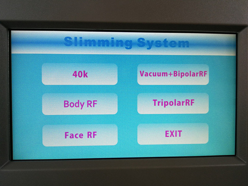 Multifunctional 5 in 1 RF Vacuum Cavitation Body Slimming Machine for Weight Loss