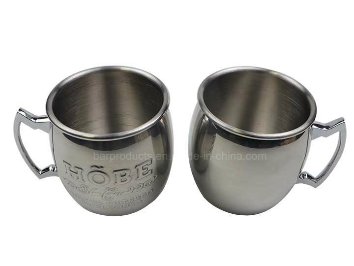 Food Grade Stainless Steel Coffee Mug Eco-Friendly Customized Logo