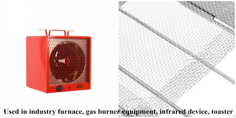 Heat-Resistant Fecral Wire Mesh Molybdenum Wire Mesh for Gas Burner Equipment