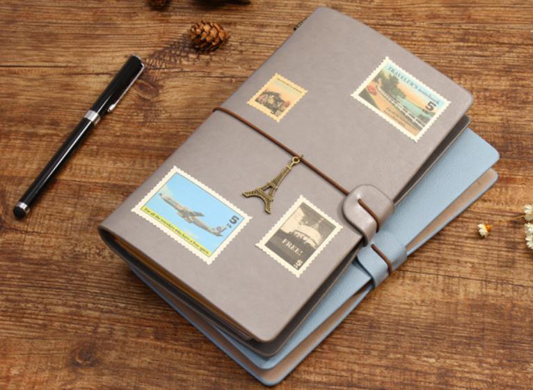 Custom Logo Printes Notepads Small Note Book Travel Diary Pocket Book Journey Paper
