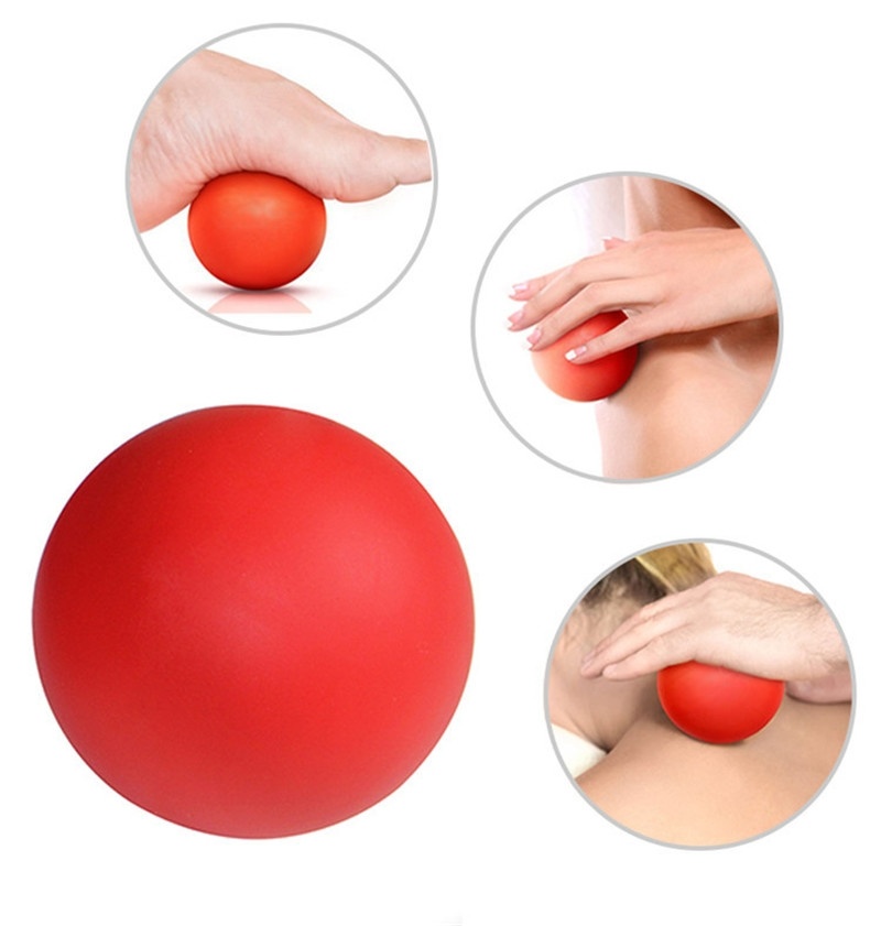 Yoga Therapy Fitness Massage Lacrosse Ball for Back Massage