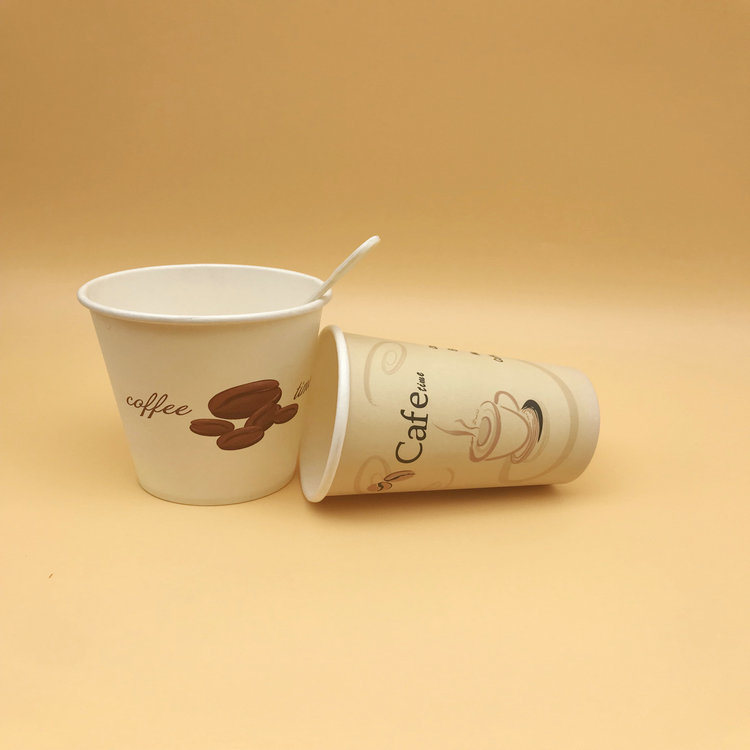Eco-Friendly Cup Biodegradable 8oz Coffee Cup Customized Printing Hot Drinking Cup for Beverage