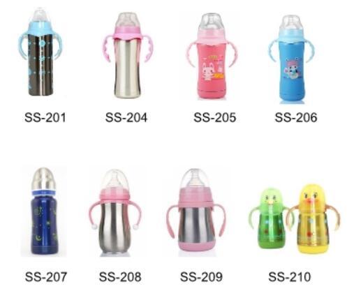 180ml Insulated Stainless Steel Vacuum Bottle for Kids