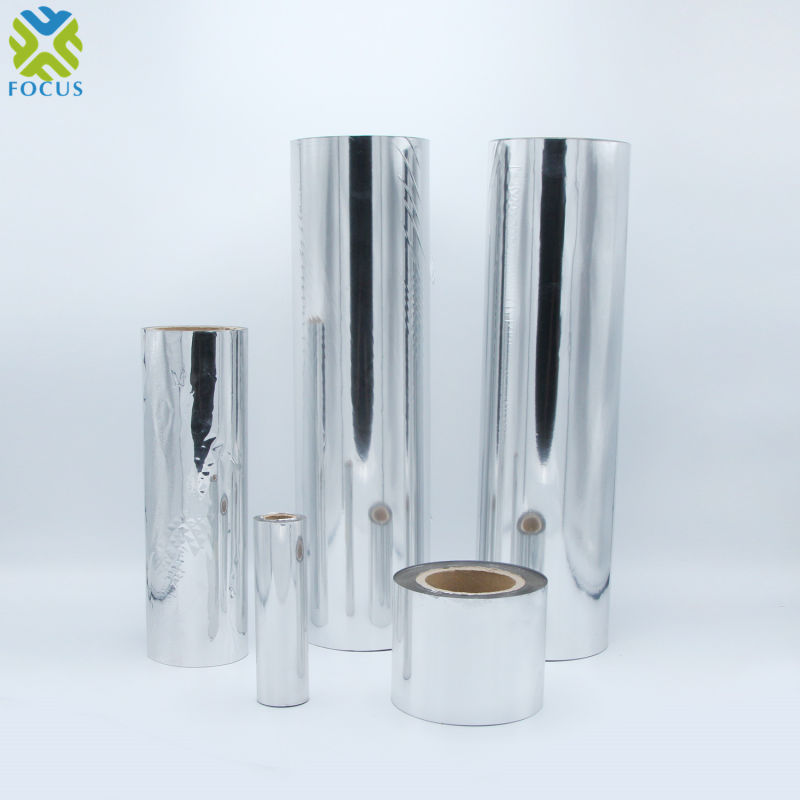 Mylar Metallized Film Metalized Mylar Film Aluminized Mylar Metallized 12 Micron Polyester Film