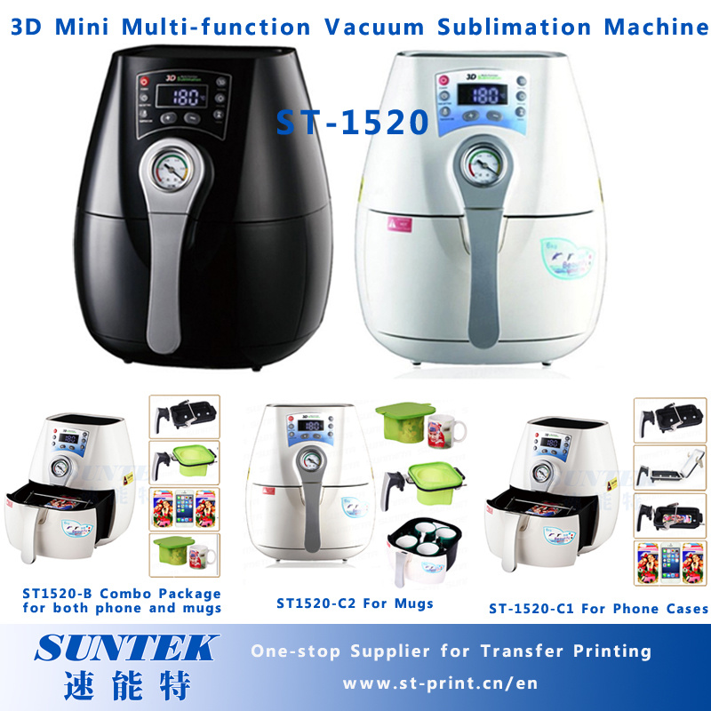 3D Mini Multi-Function Vacuum Sublimation Machine for Phone Cases