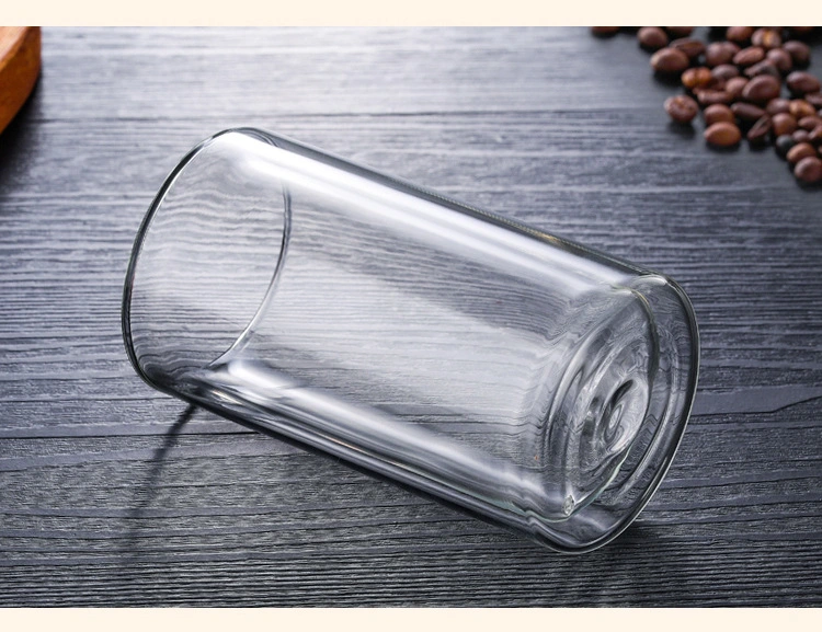 250ml 300ml Juice Cup Borosilicate Glass Coffee Cup Double Wall Glass Beer Cups