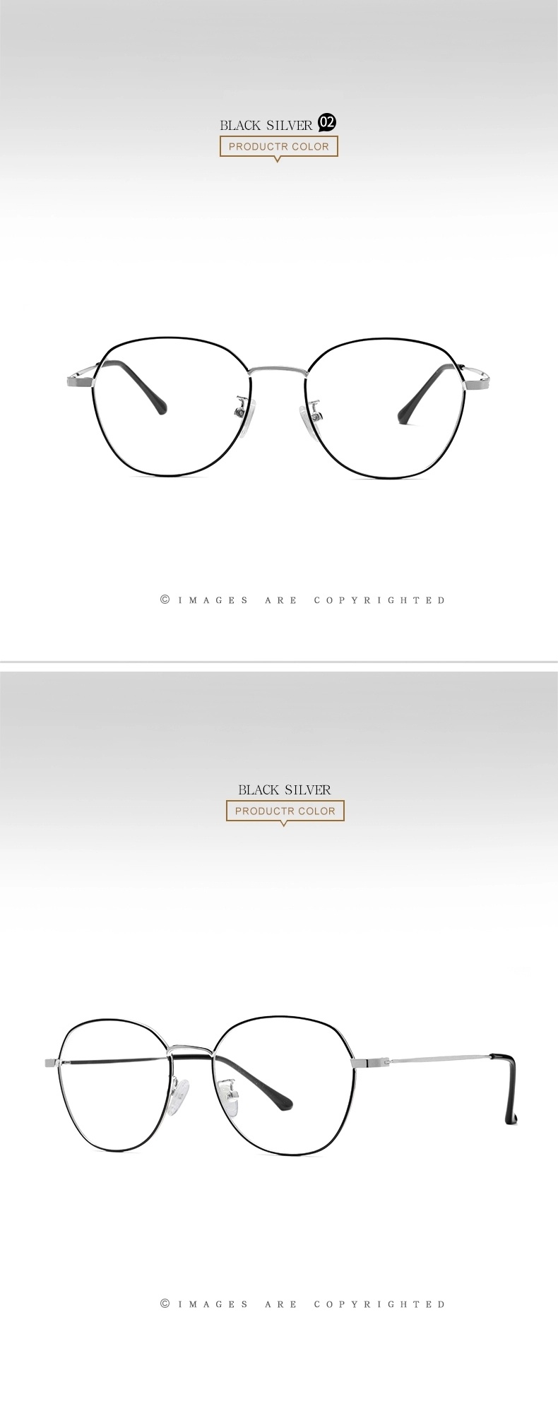 Manufacturers Wholesale Stock Men's Literature and Art Anti Blue Glasses