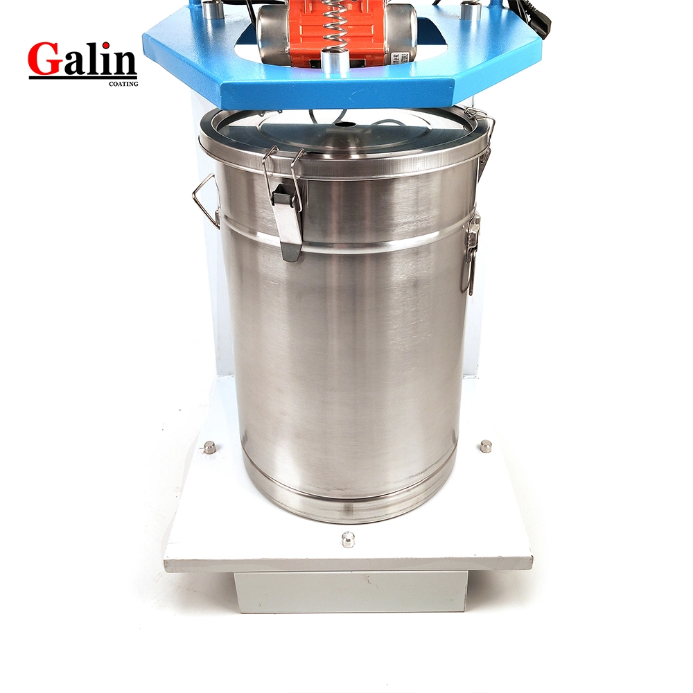 Galin Stainless Steel Manual Electrostatic Powder Coating/Spray/Paint Vibrating Sieve Machine