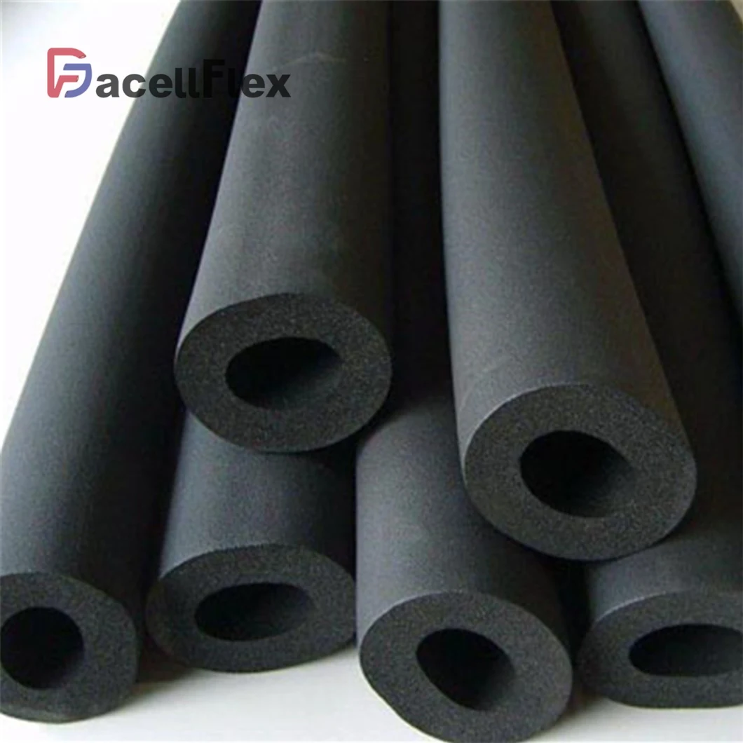 NBR Rubber Insulation Tubes HVAC Thermal Insulation