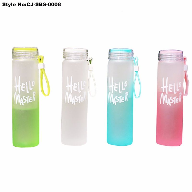 Fashion Eco-Friendly Travel Glass Cup for Outdoor Activity