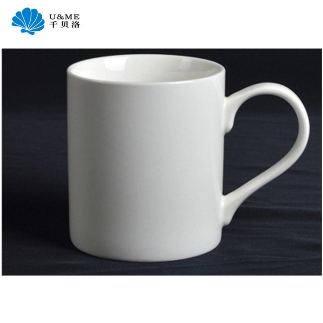 10oz Wate Ceramic Coffee Mug with Heart Handle