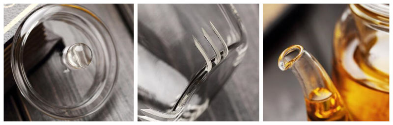 Pyrex Glass Kettle Heat Resistant Tea Pot Customize Glassware Glass Teapot