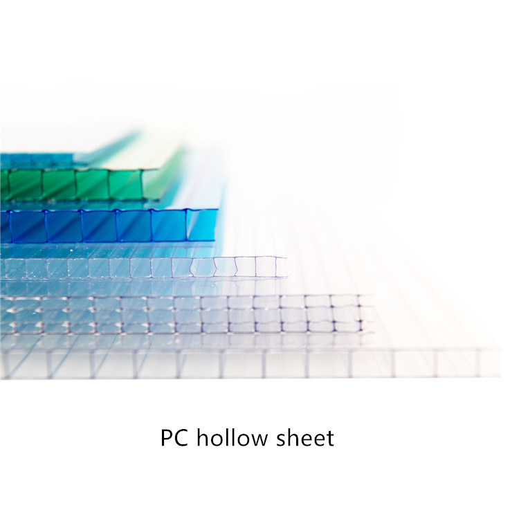 Polycarbonate Hollow Sheet (Anti-UV surface hollow sheet)