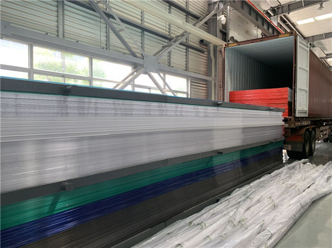 UV Protection Polycarbonate S-Shaped Double Wall Hollow Sheet