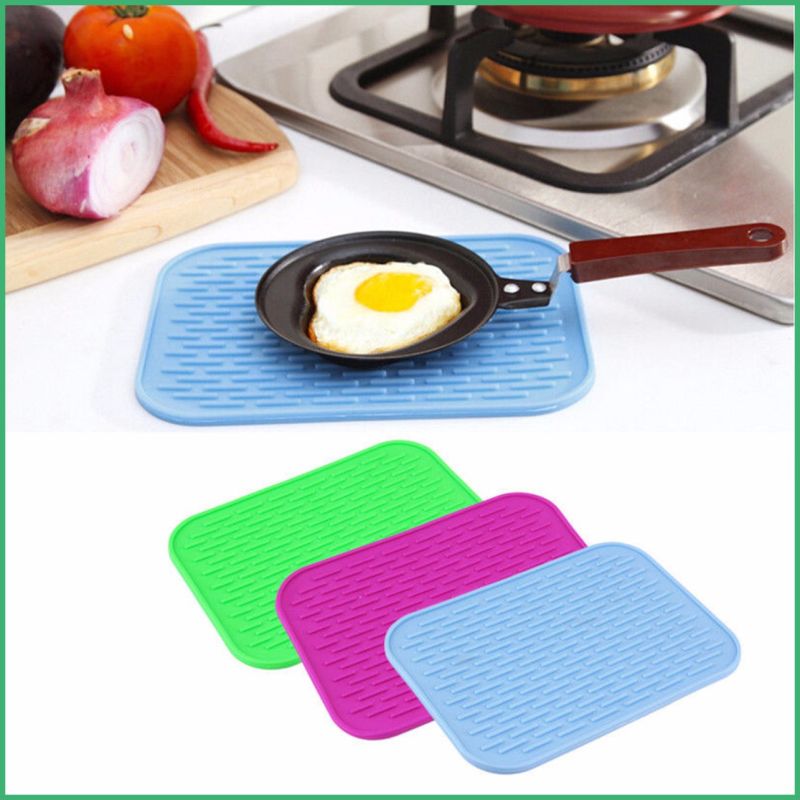 Customized Silicone Rubber Oven Table Heat Insulated Mat