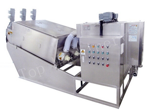 Volute Screw Sludge Dewatering Machine