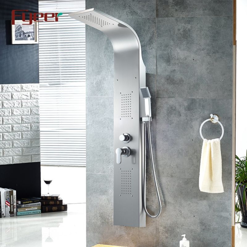 Fyeer Wenzhou Stainless Steel Wall Column Shower Panel