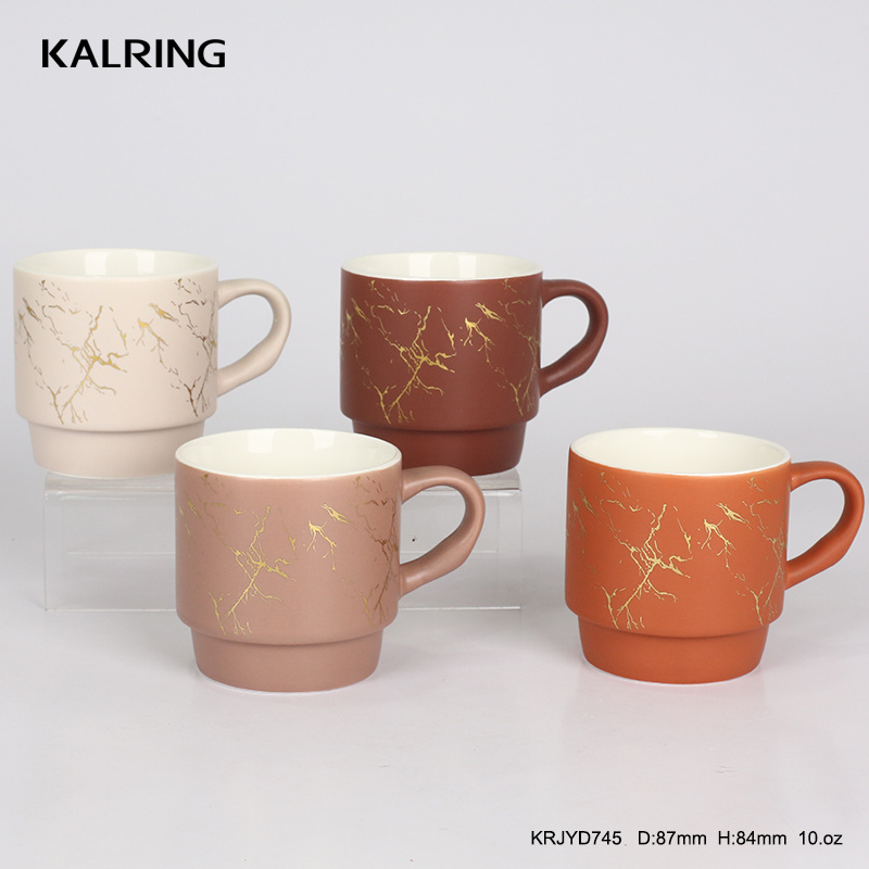 Ceramic Mug Tableware Color Glaze Mug Gift Mug for Wholesale