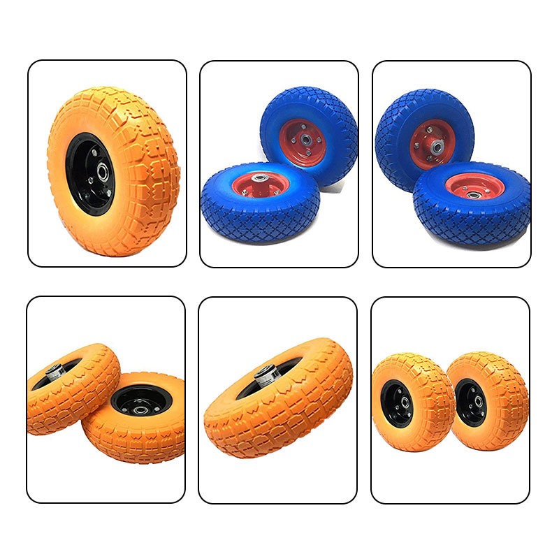 Inflatable Wheel Foot Wheel Trolley Wheel Barbecue Car Wheel Rubber Wheel