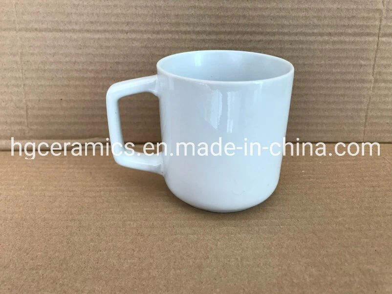 10oz Sublimation White Mug, New Shape Sublimation White Mug, High Quality Sublimation White Mug