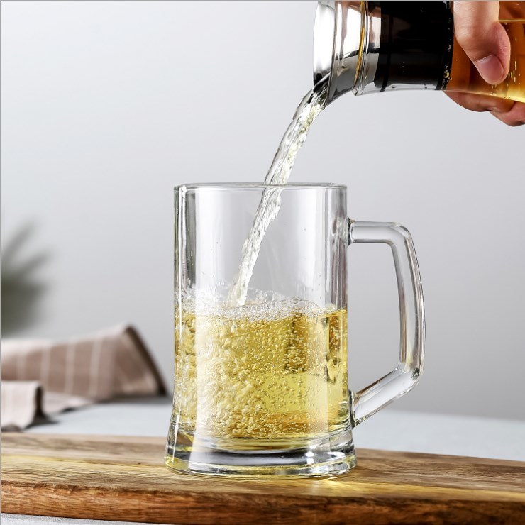 Fancy Cooling Big Beer Drinking Glass Mug