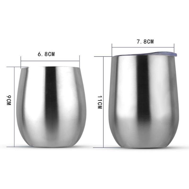 12 Oz Stainless Steel Vacuum Beer Mug Swig Cup