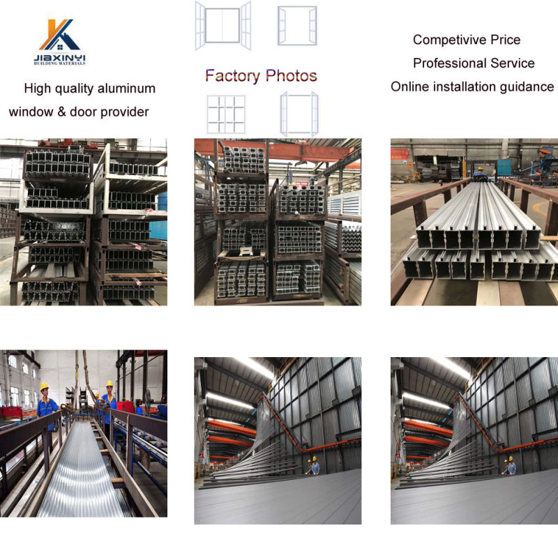 Thermal Break Heat Insulation Aluminium Casement Windows