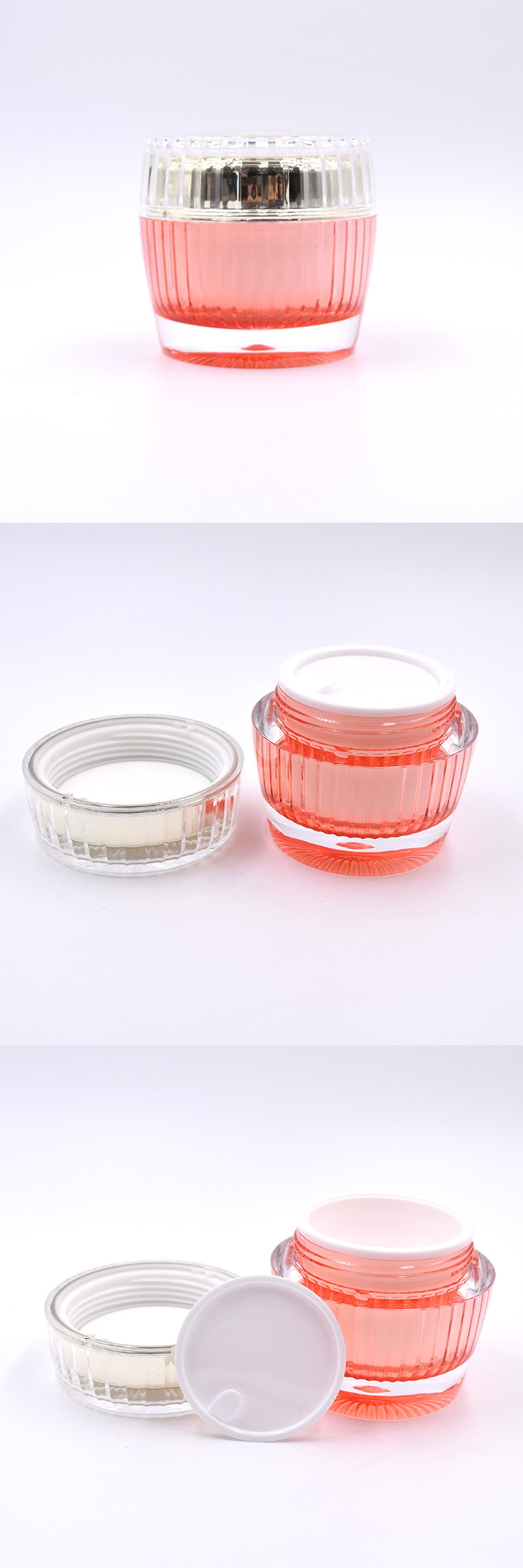 15g 30g 50g Cosmetic Plastic Jar Fashion Acrylic Jar